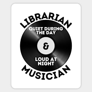 Librarian Musician Sticker